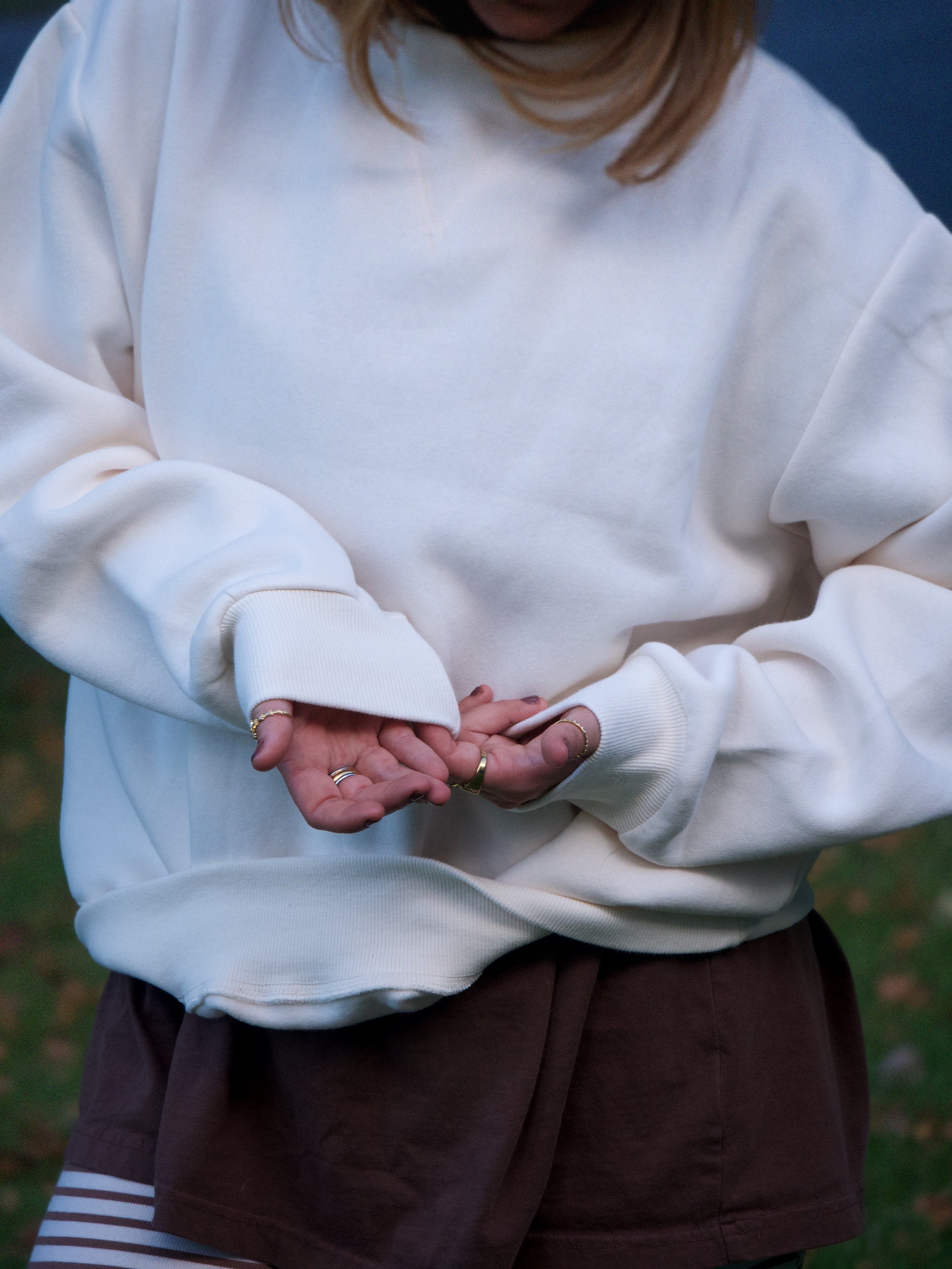Mock Neck Sweatshirt