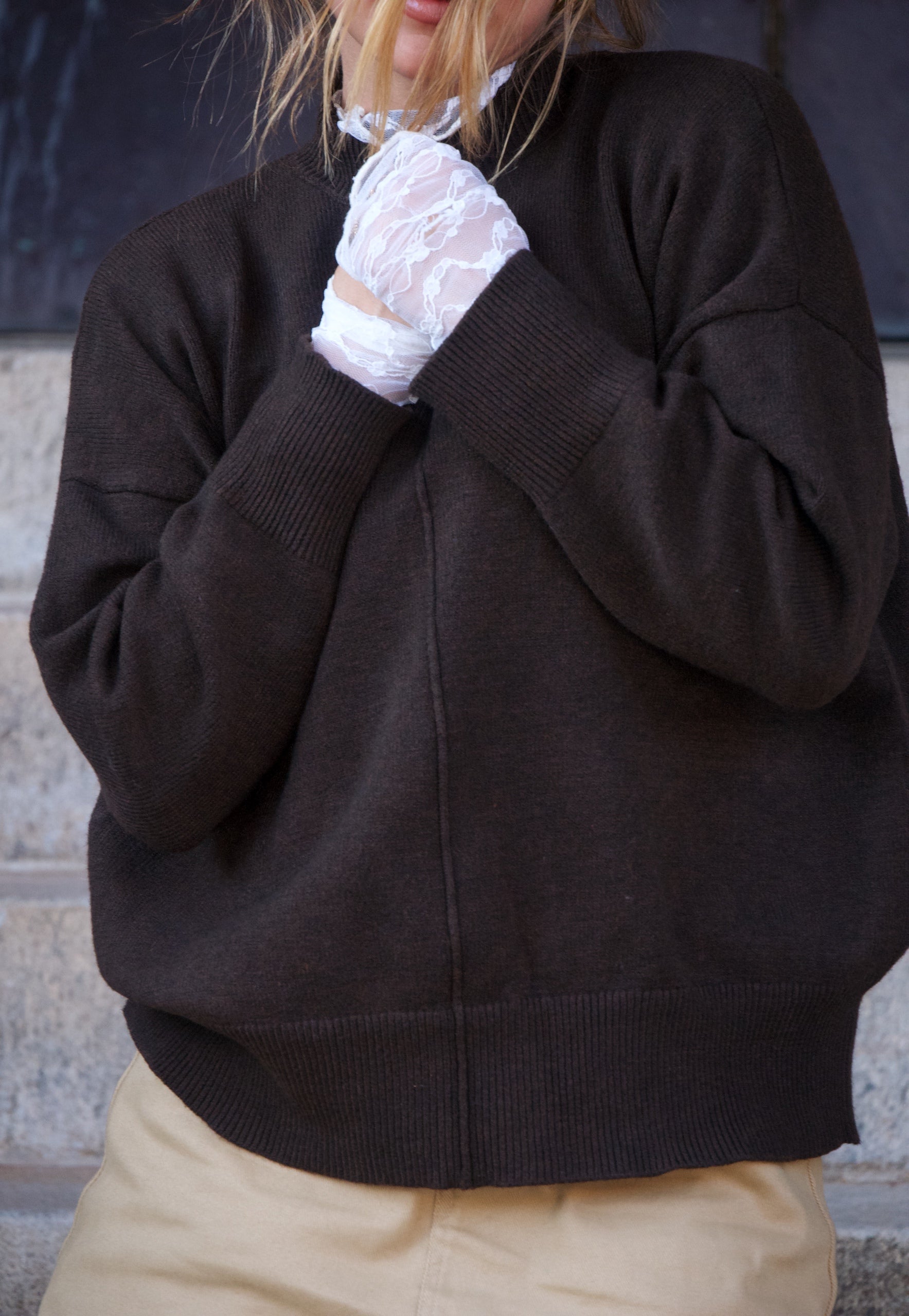 Stacey Brown Sweater