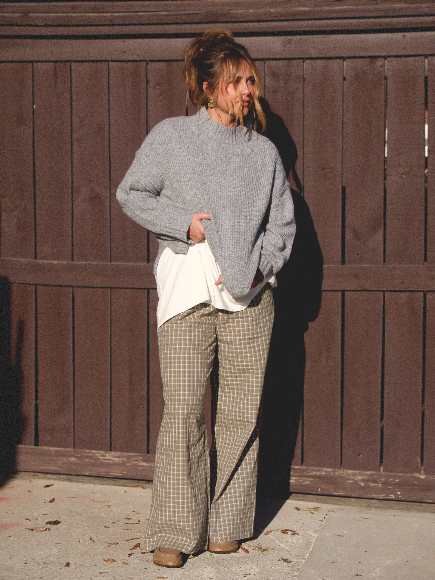 Eva Grey Sweater