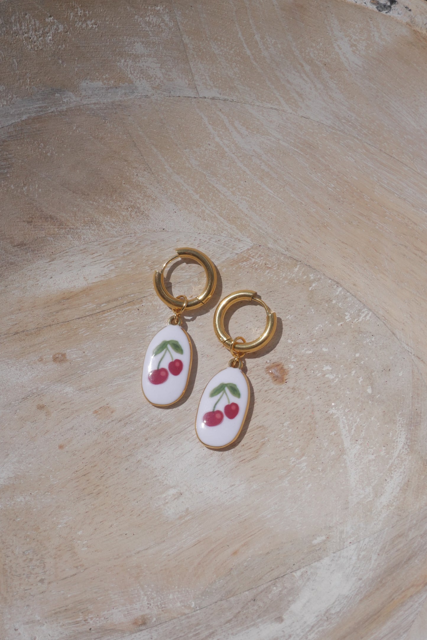 Collectique Cherry Earrings Earring Collectique Default Title
