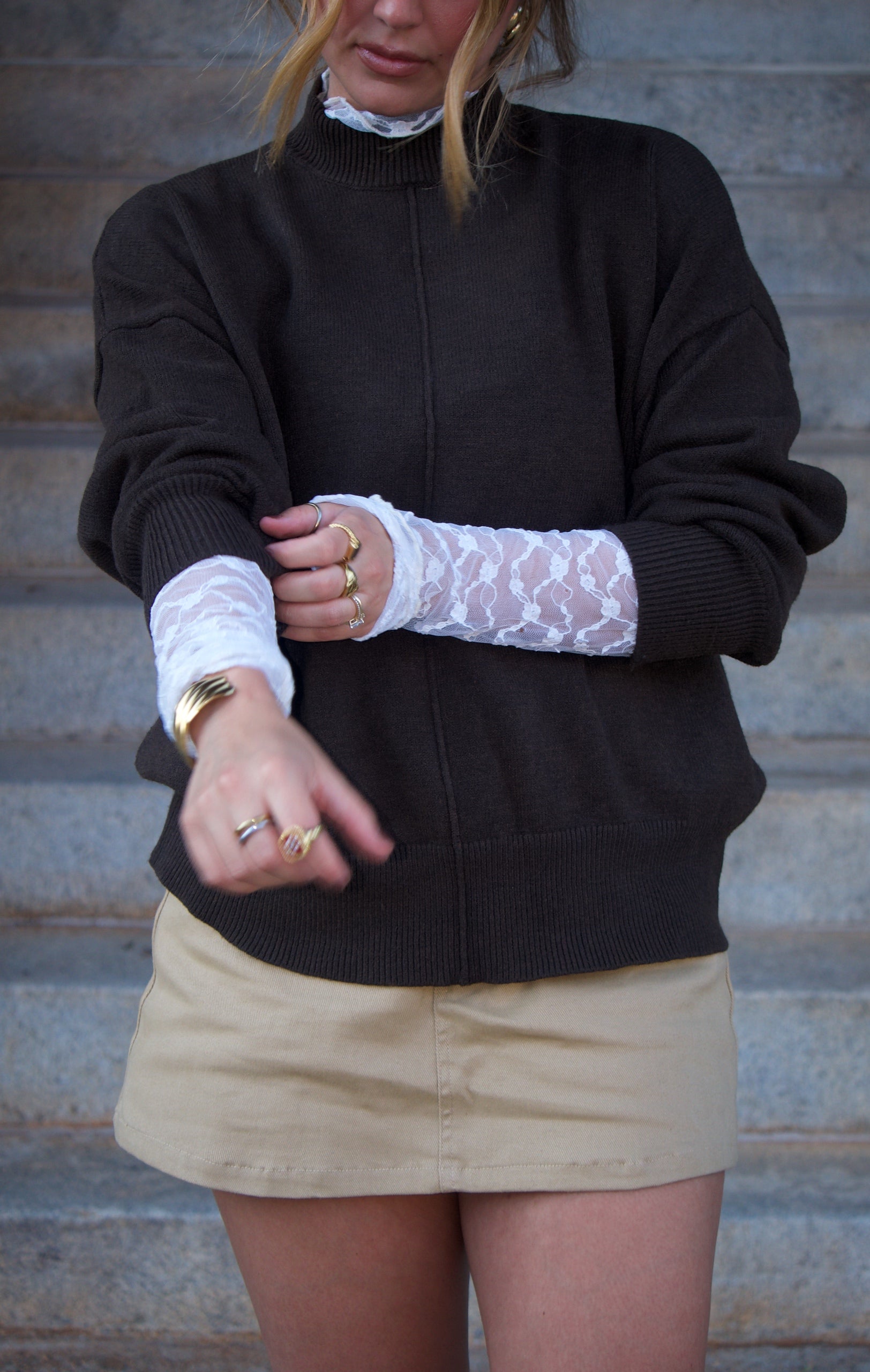 Stacey Brown Sweater