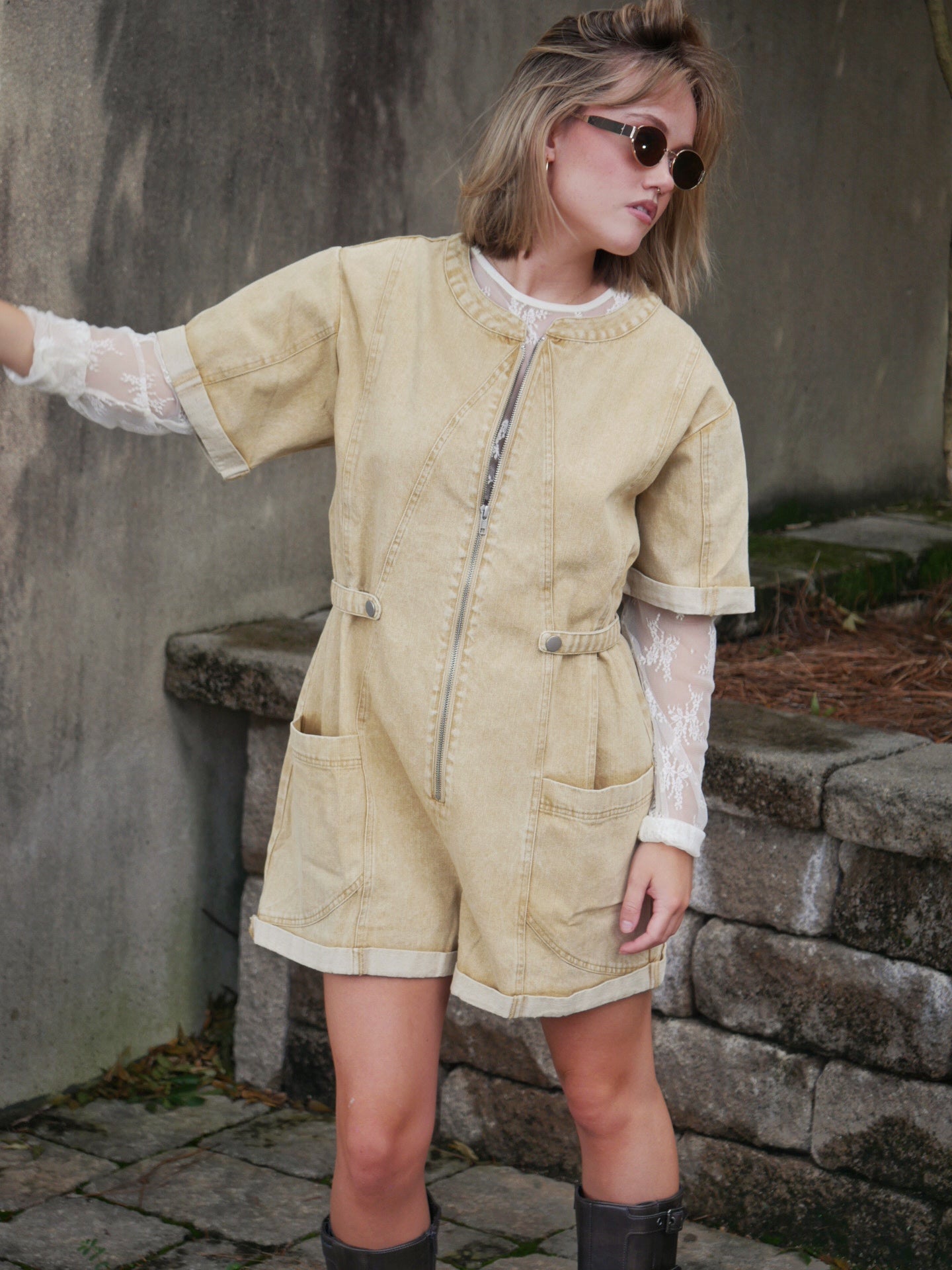 Collectique Camel Jumper Overalls Collectique Small