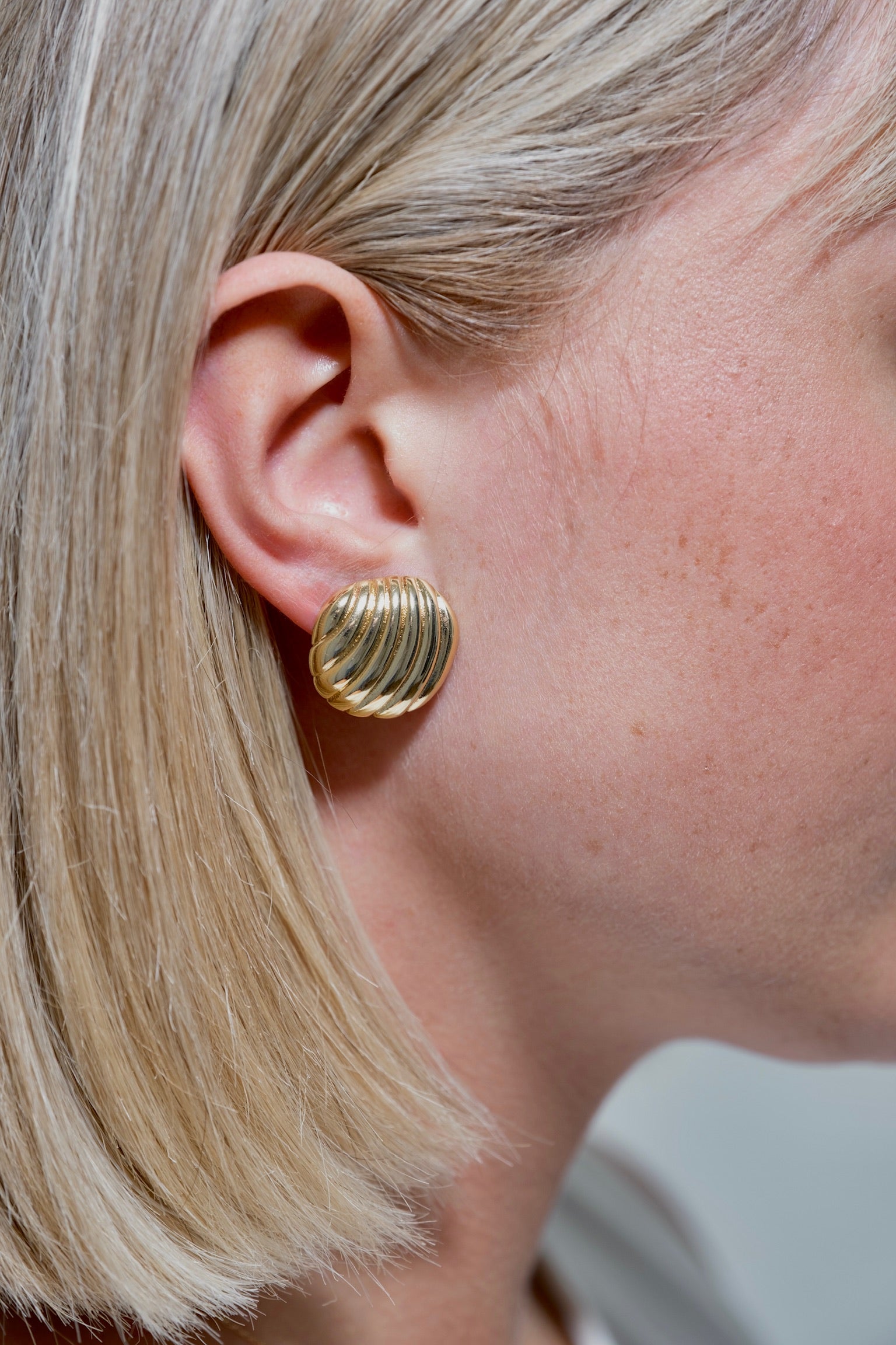 Collectique Gold Dipped Earrings Earring Collectique Default Title