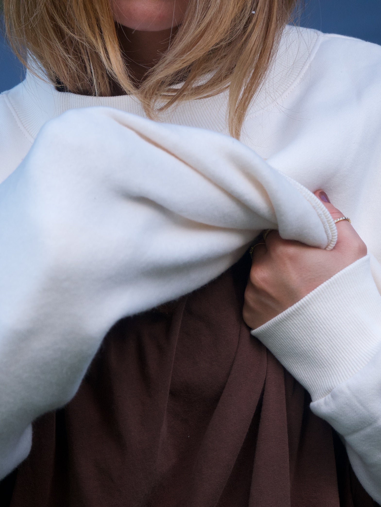 Mock Neck Sweatshirt