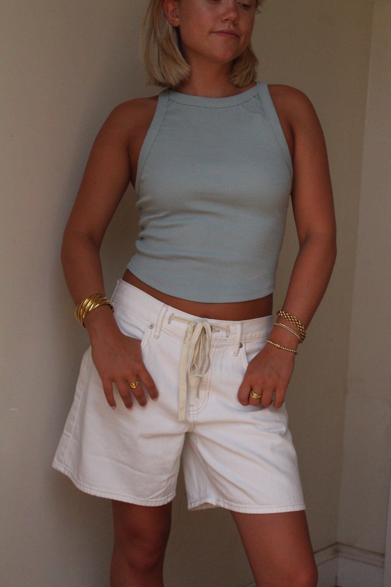Collectique JBD WHITE SHORTS Shorts Collectique XS
