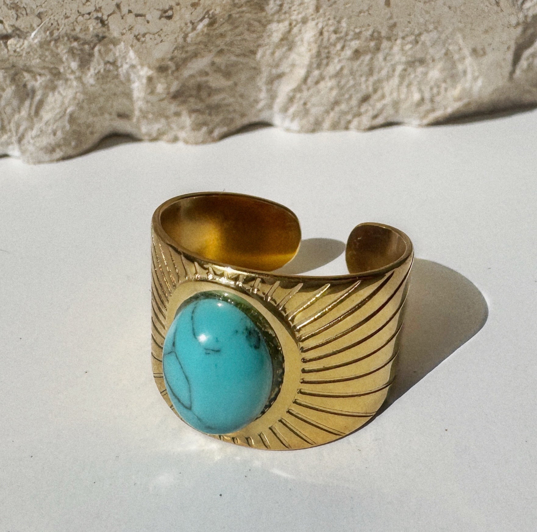 18K Gold-Dipped Ring