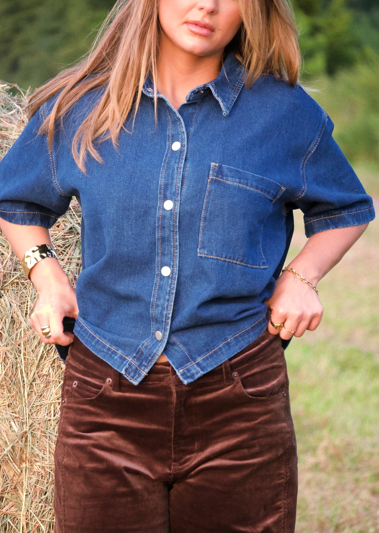 Denim Shacket