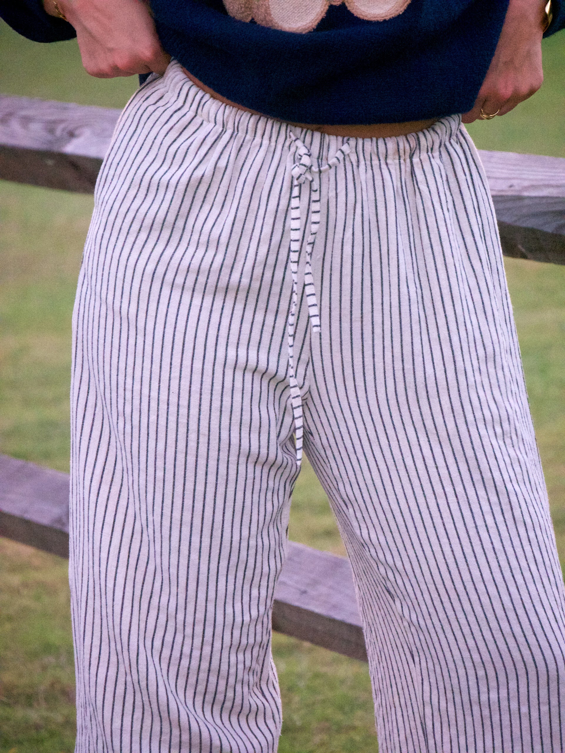 B&W Striped Pants