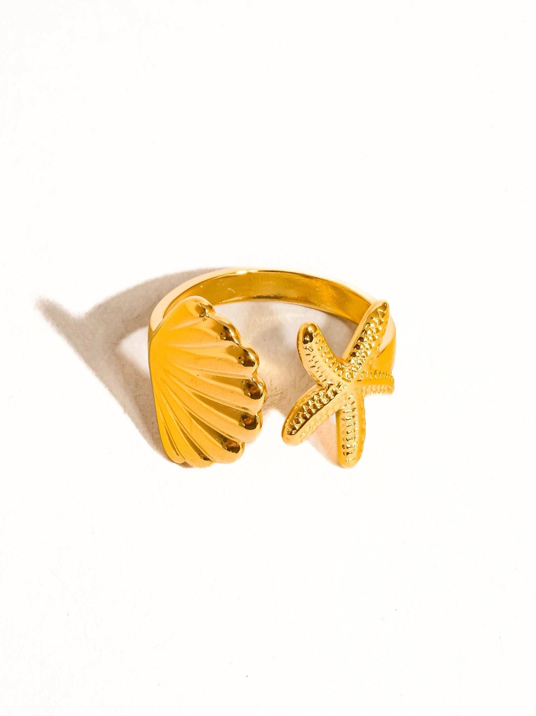 18K Gold-Dipped Ring