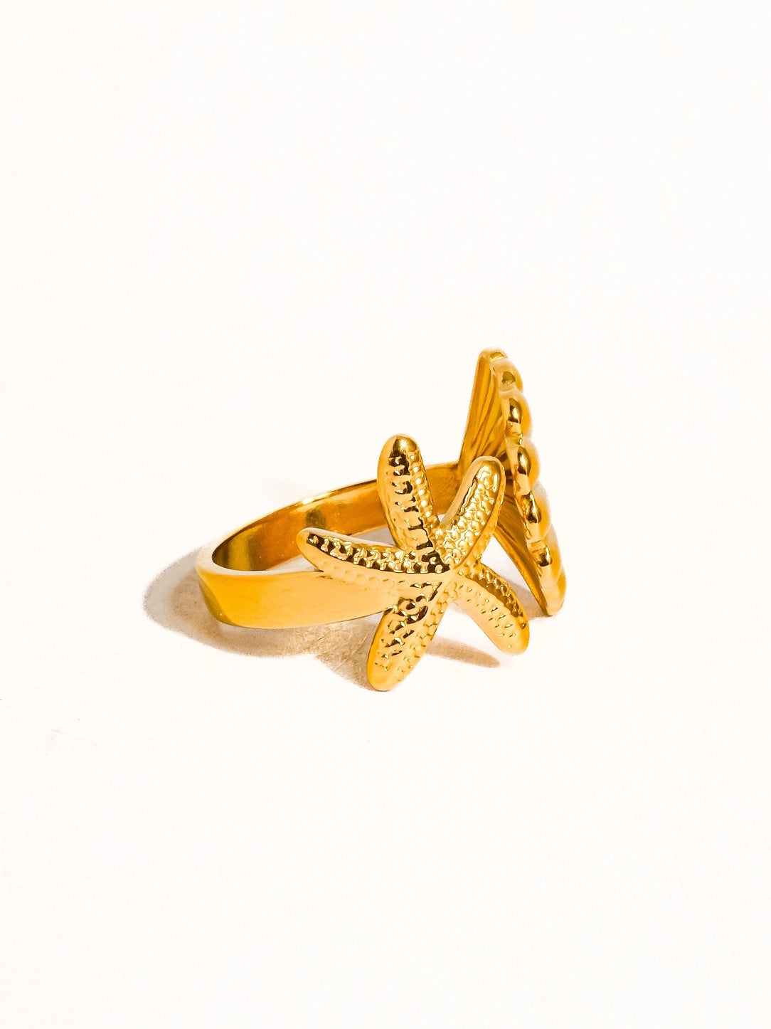 18K Gold-Dipped Ring