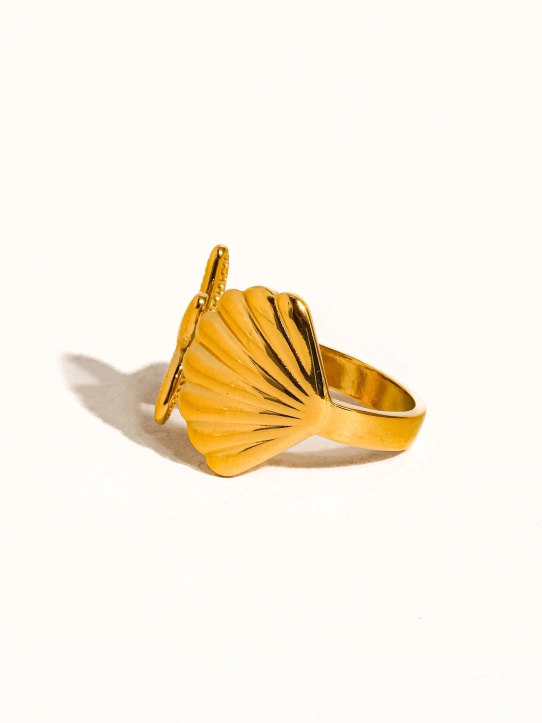 18K Gold-Dipped Ring