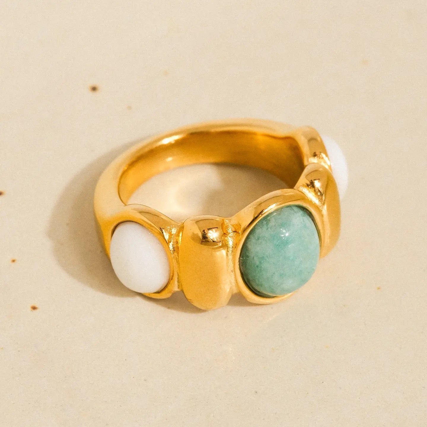 Collectique 18K GOLD DIPPED RING Rings Collectique 7