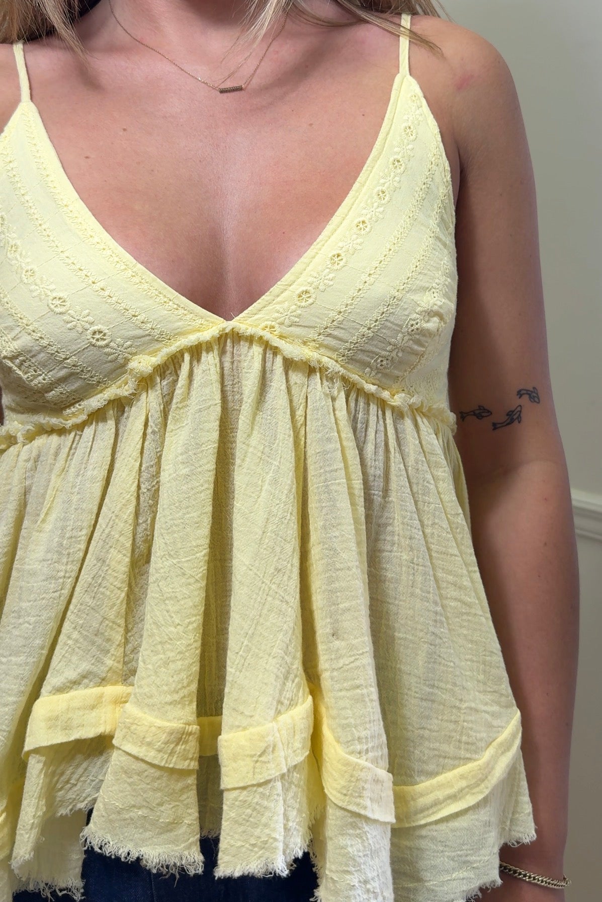 BUTTER FRILL CAMI
