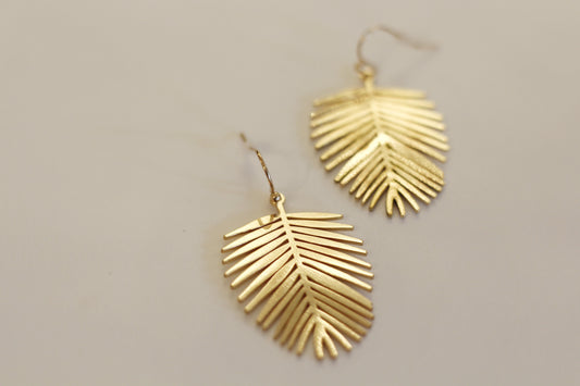 Leaf Drop Earrings