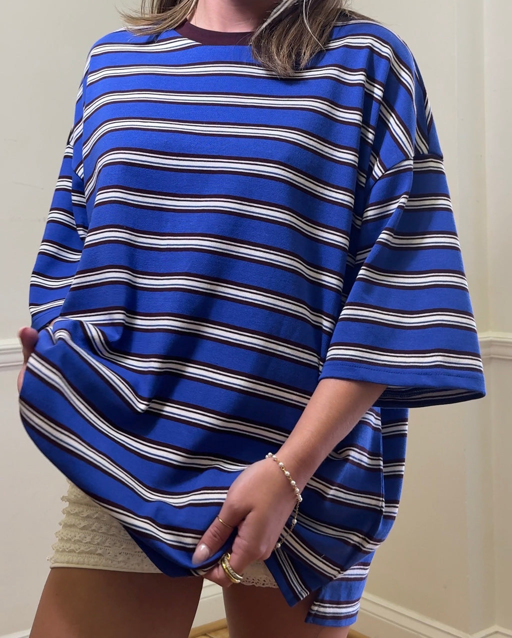 Collins Oversized Striped Top