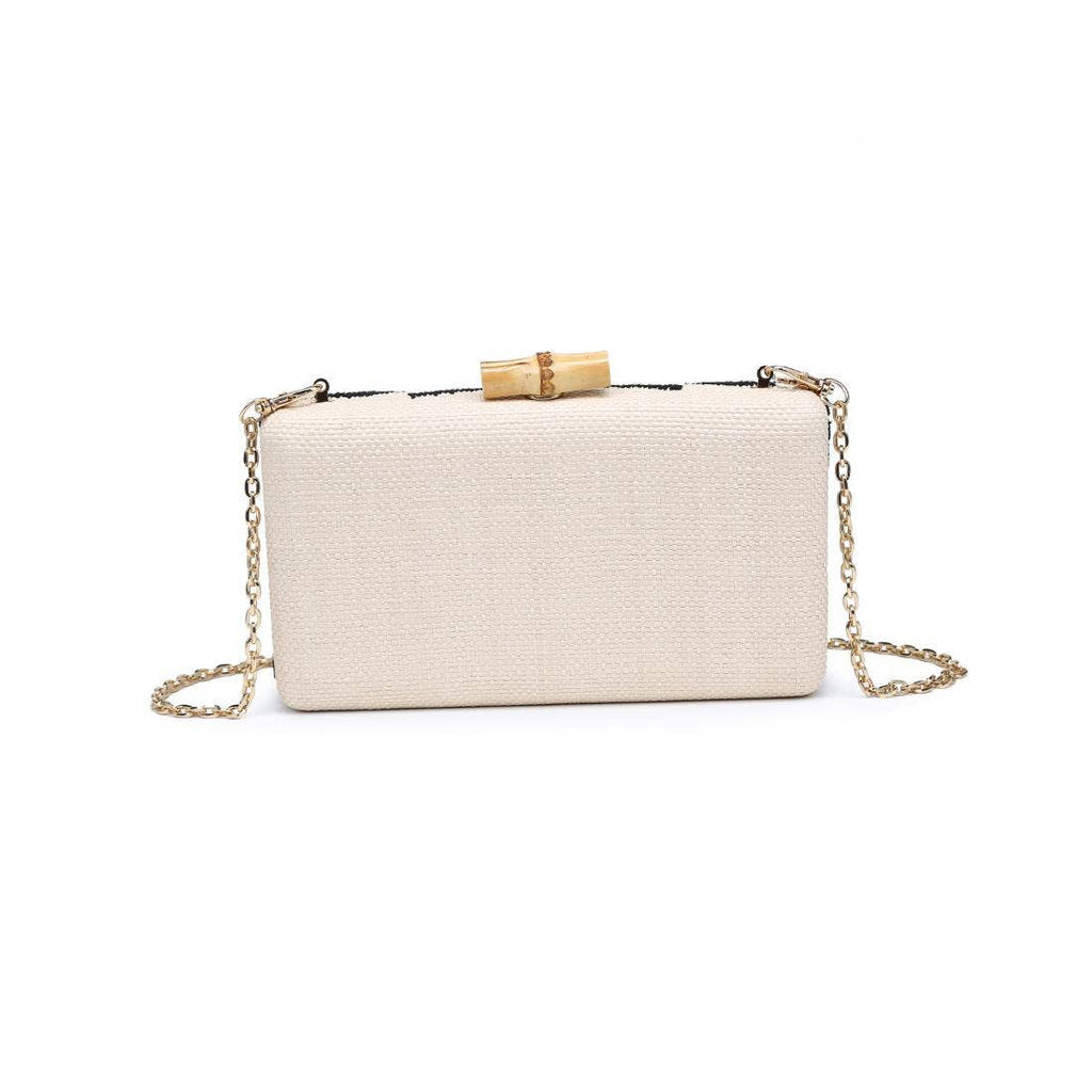 Collectique Dorit Evening Bag Bags Urban Expressions Black Natural Collectique Black Natural Urban Expressions Bags Dorit Evening Bag