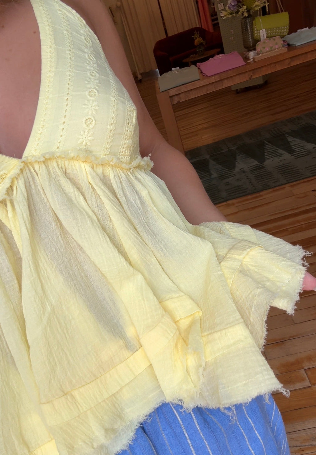 BUTTER FRILL CAMI