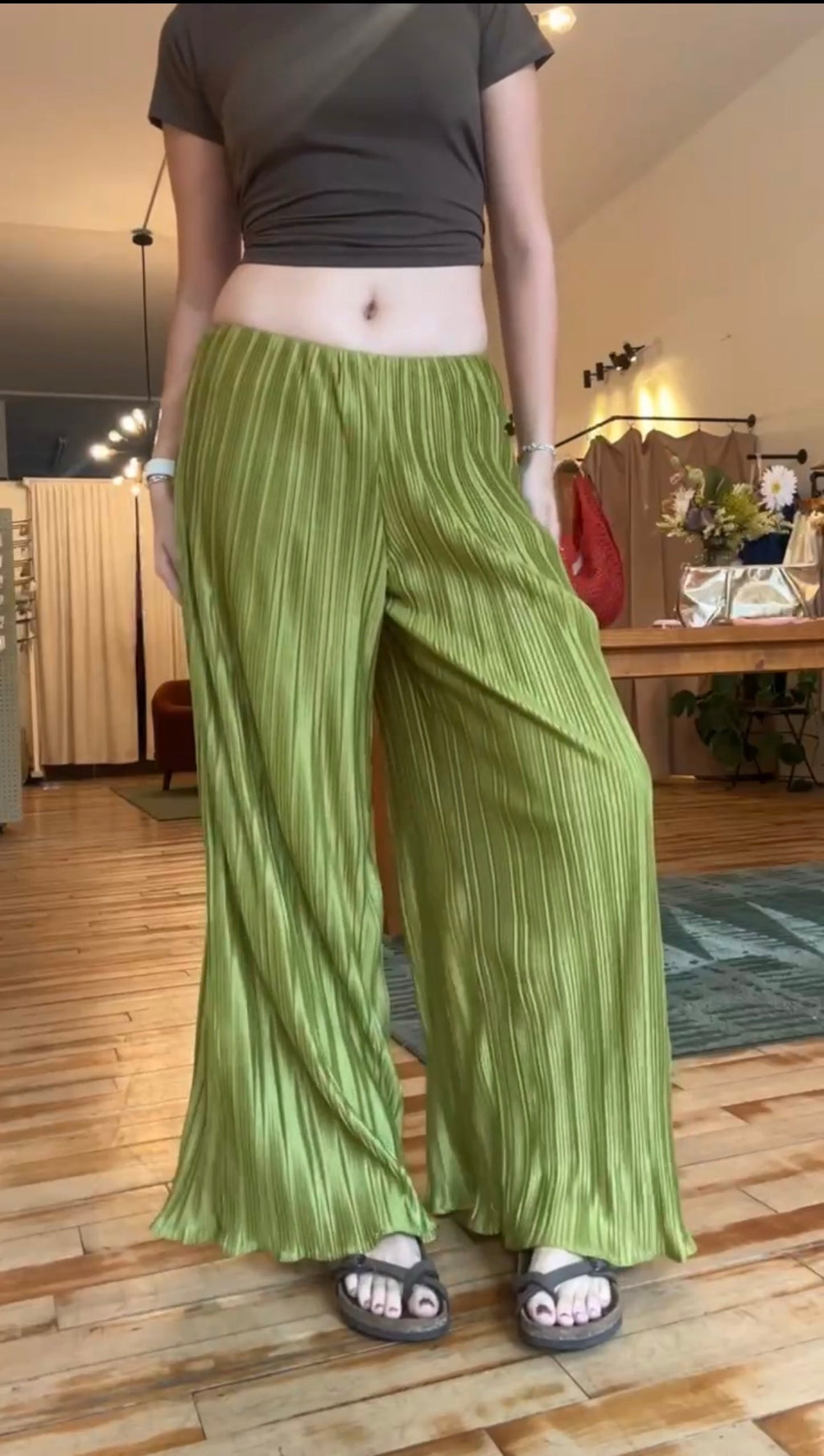 Pleated Bottoms