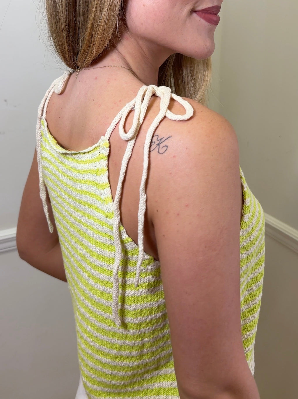 Cotton Tie Tank