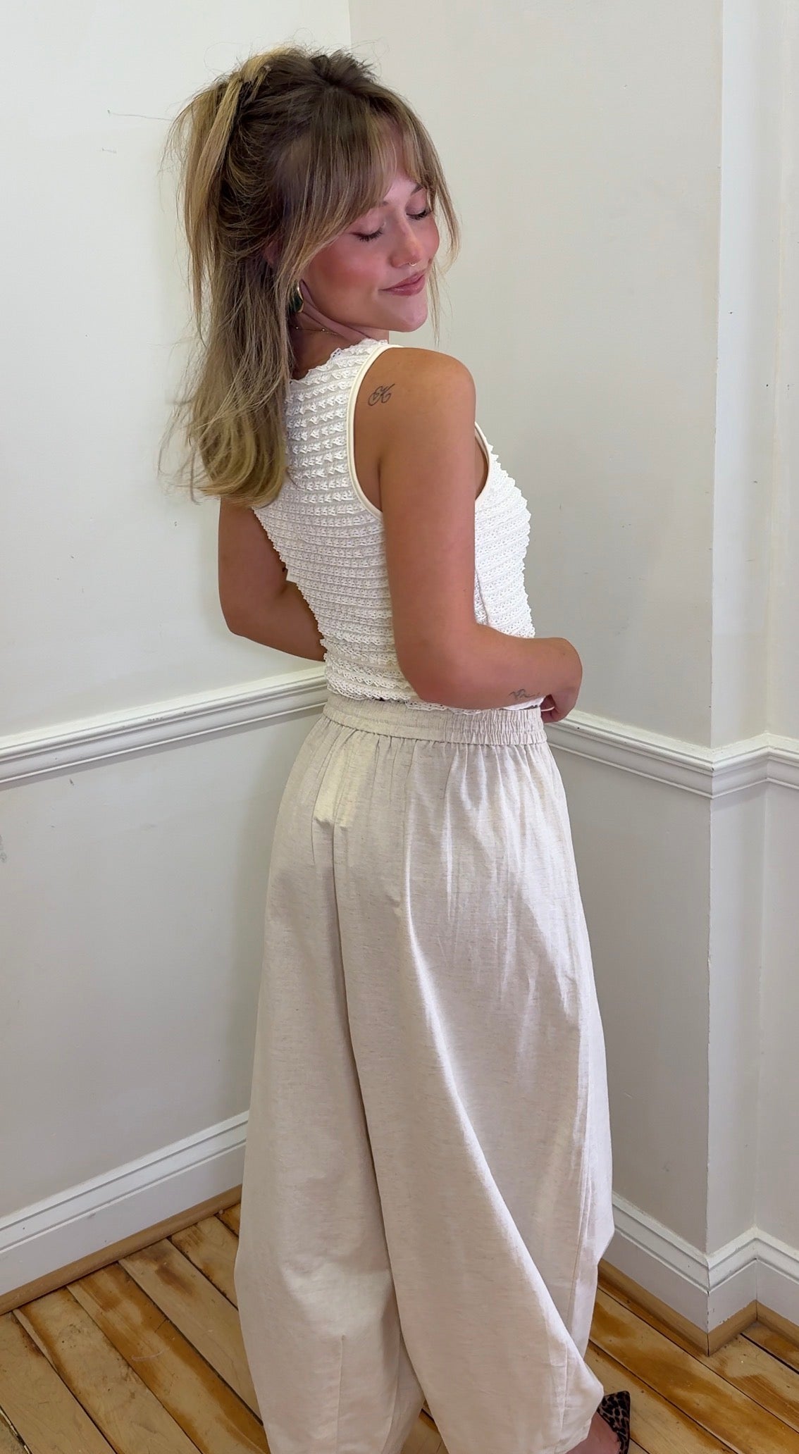 Cotton Linen Pants