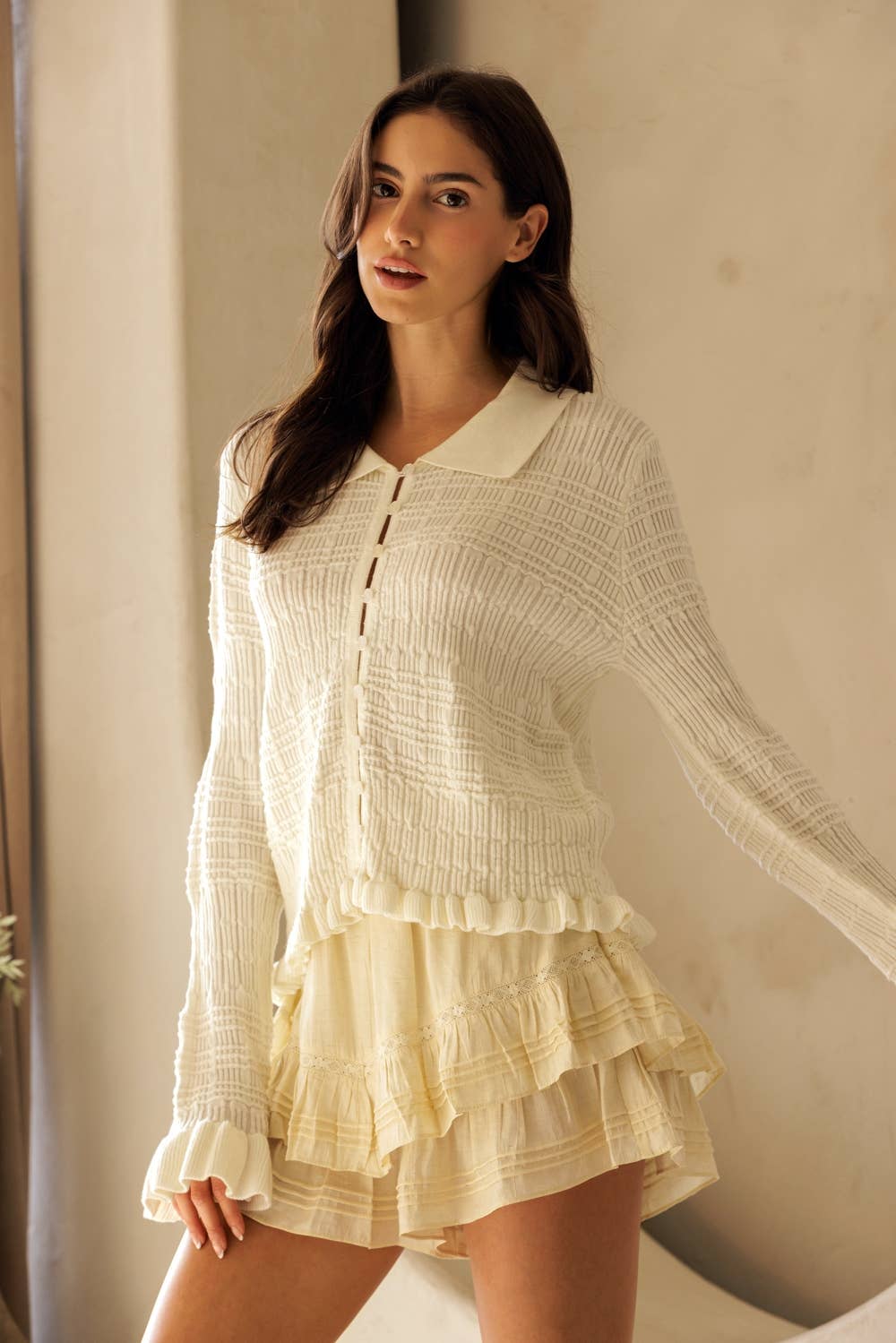 Melli Collared Cardigan