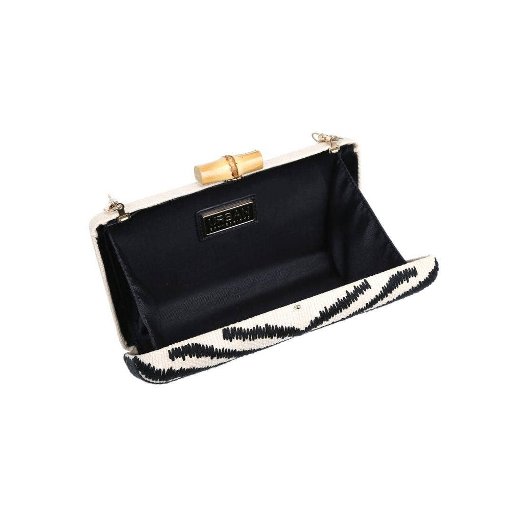 Collectique Dorit Evening Bag Bags Urban Expressions Black Natural Collectique Black Natural Urban Expressions Bags Dorit Evening Bag
