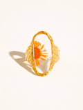 Mesa 18K Gold Non-Tarnish Sunflower Statement Ring