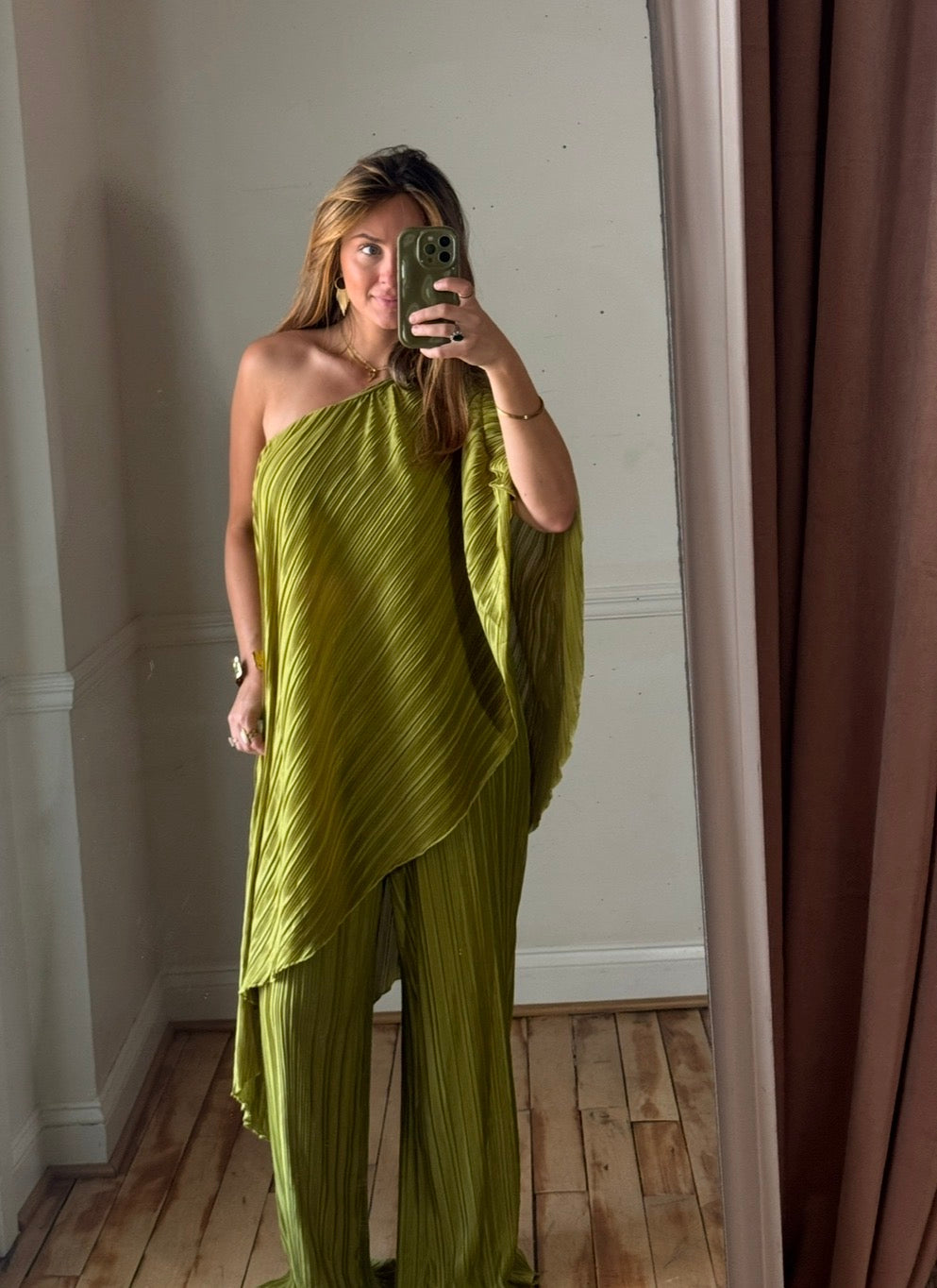 Pleated Bottoms