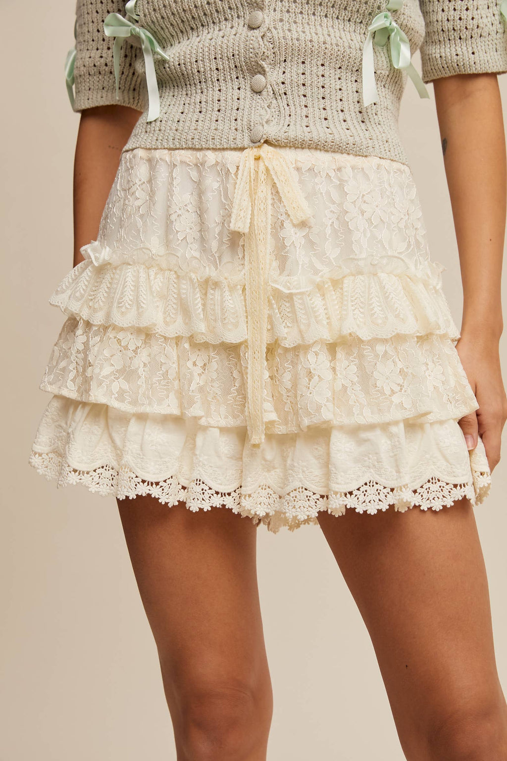 Ruffle Shorts