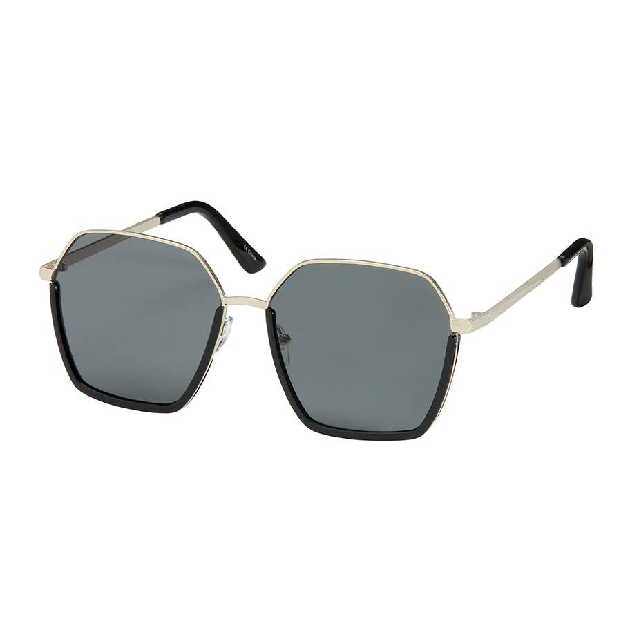 Jade- O/S Angled Combo Sunglasses