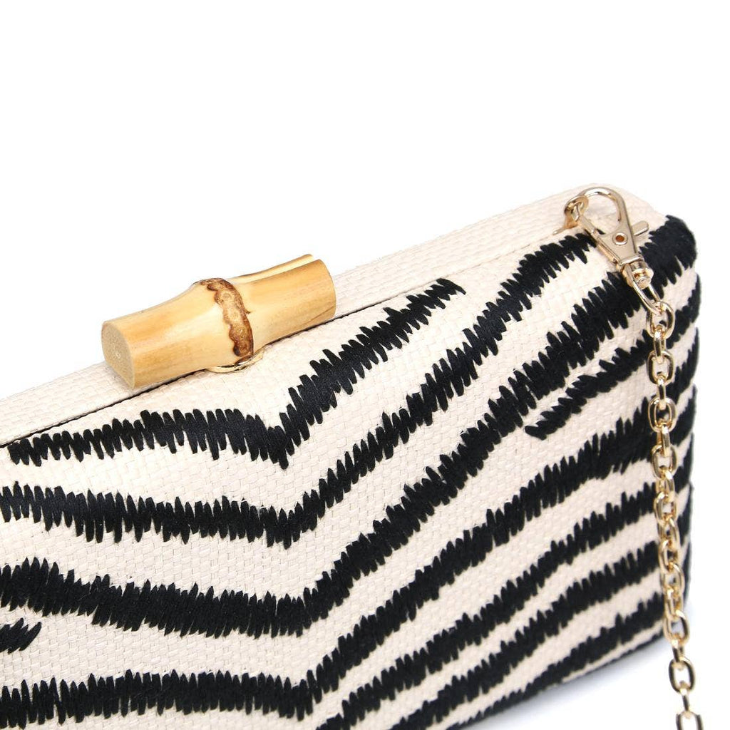 Collectique Dorit Evening Bag Bags Urban Expressions Black Natural Collectique Black Natural Urban Expressions Bags Dorit Evening Bag