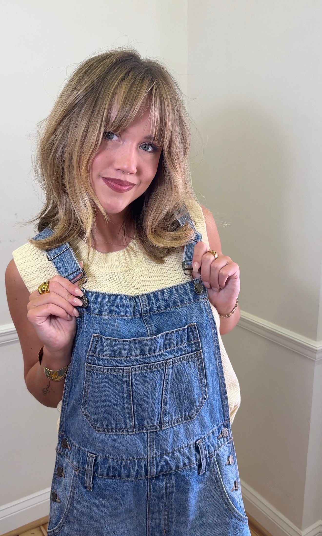 Denim Shortalls