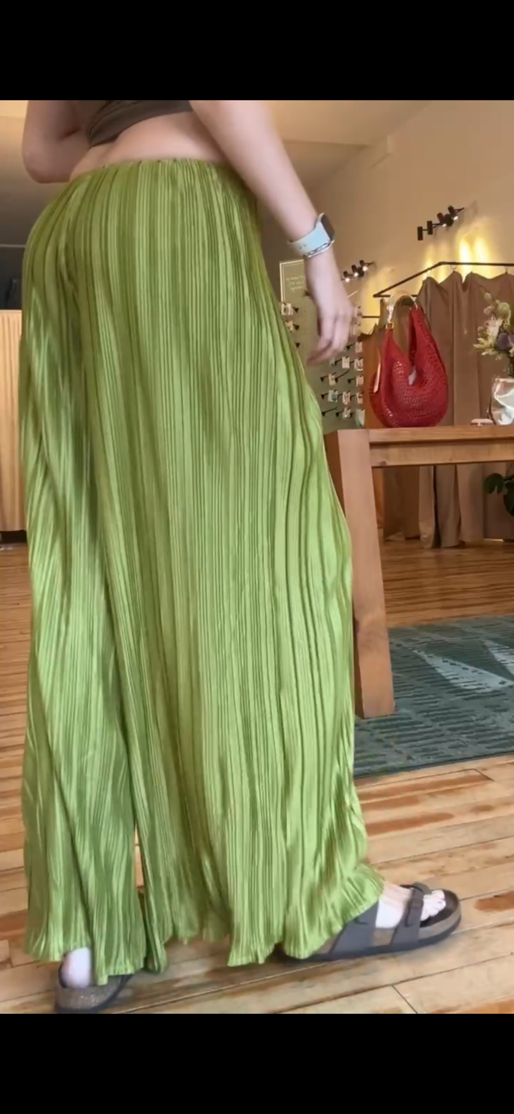 Pleated Bottoms