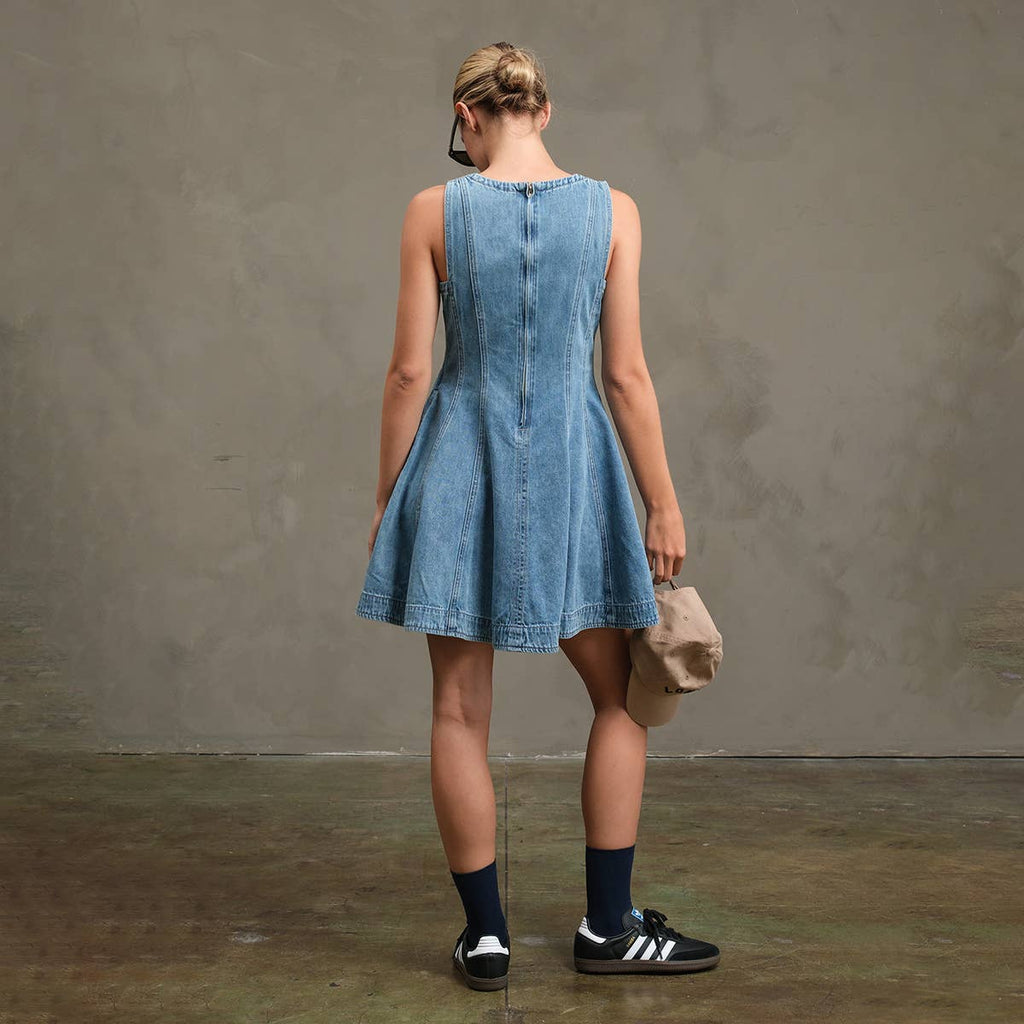 Denim Mini Dress