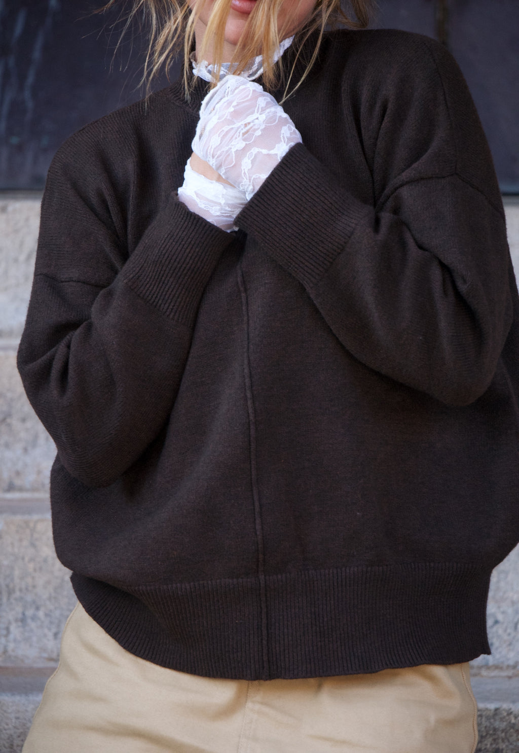 Stacey Brown Sweater