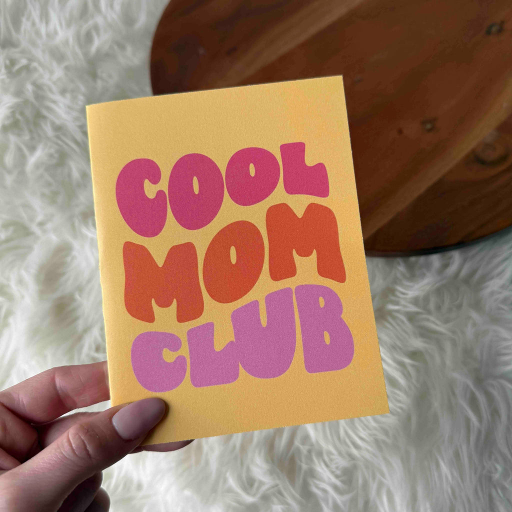 Collectique Cool Mom Club Greeting Card HOME Big Moods Default Title Collectique Default Title Big Moods HOME Cool Mom Club Greeting Card