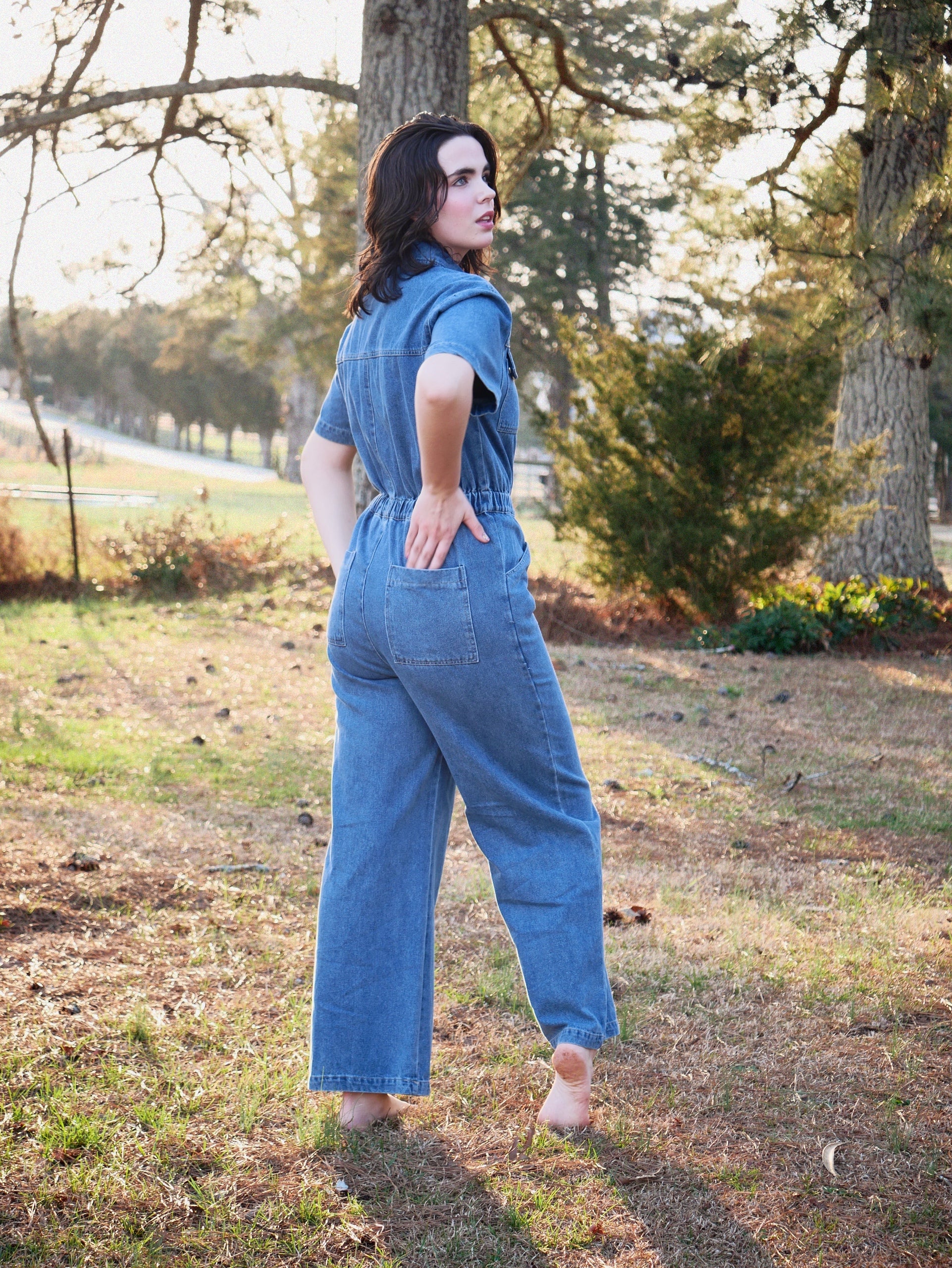 Bella denim Jumpsuit