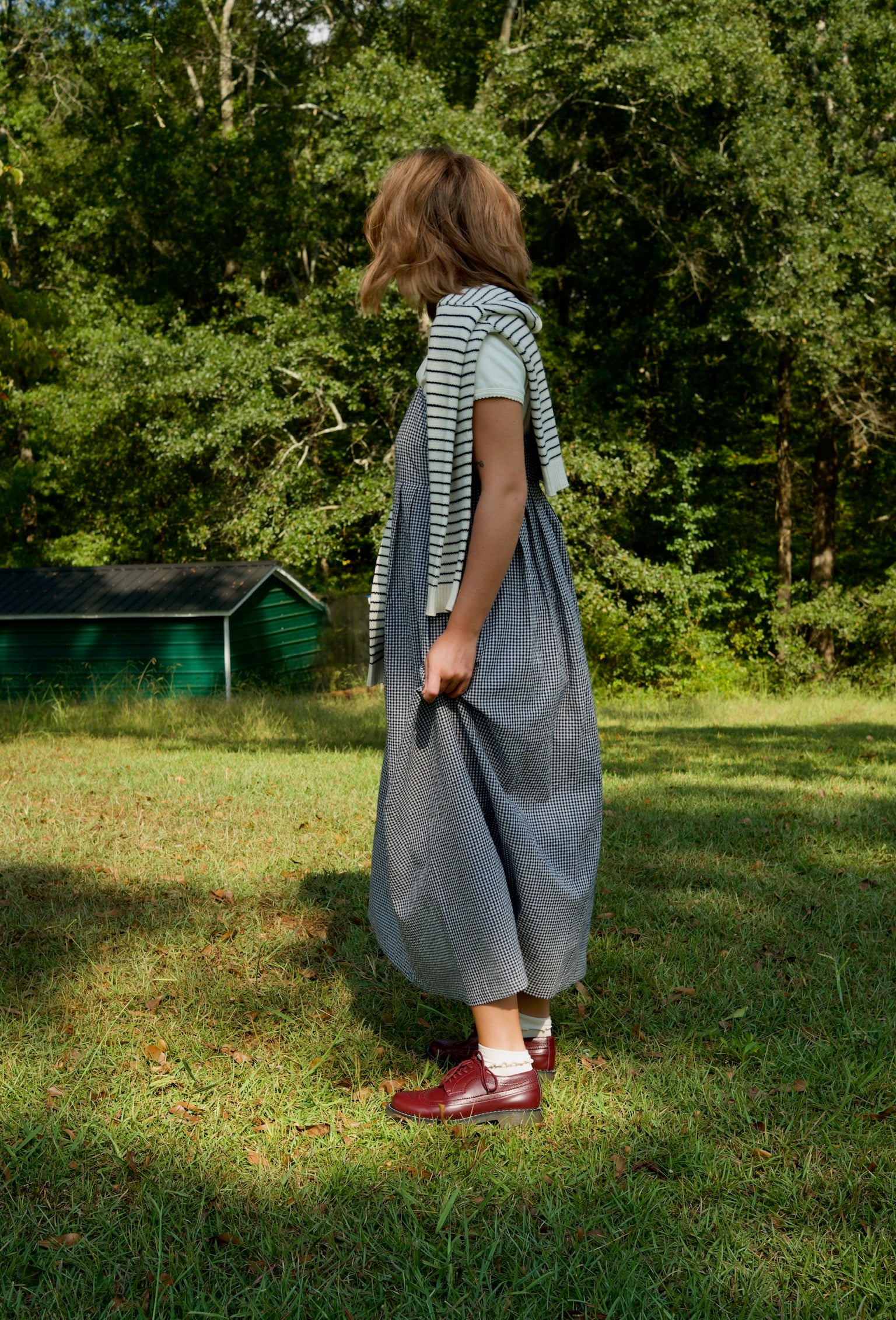 Sophie Gingham Dress