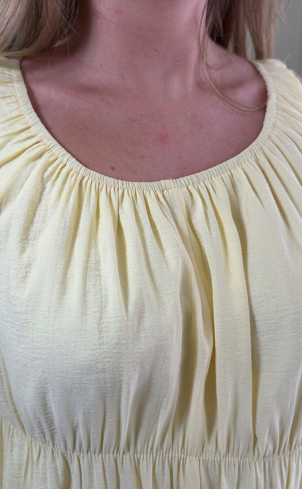 Flowy Butter Dress | Tiered Midi Dress