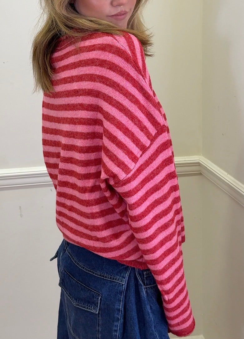 Piper Cardigan - Striped