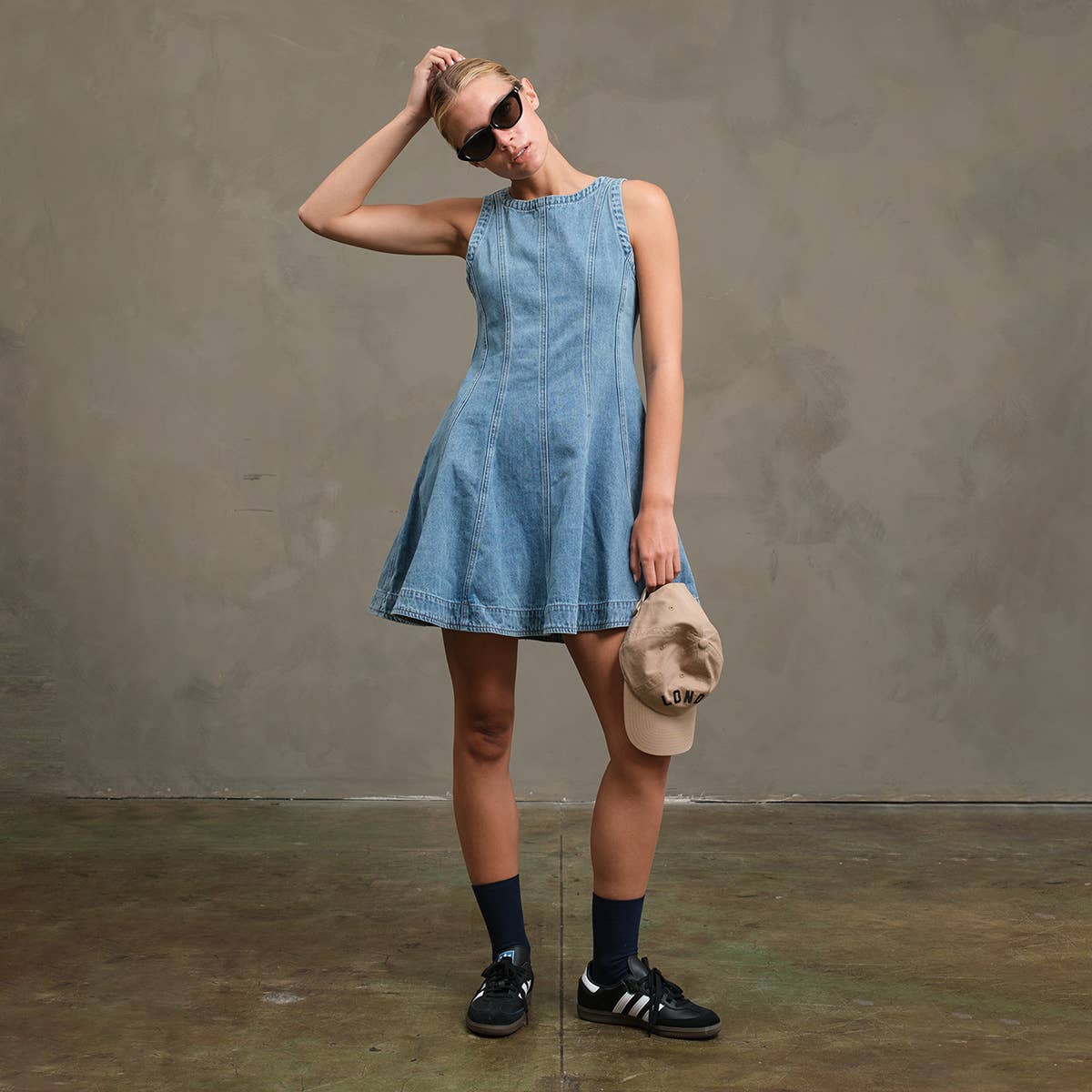 Denim Mini Dress