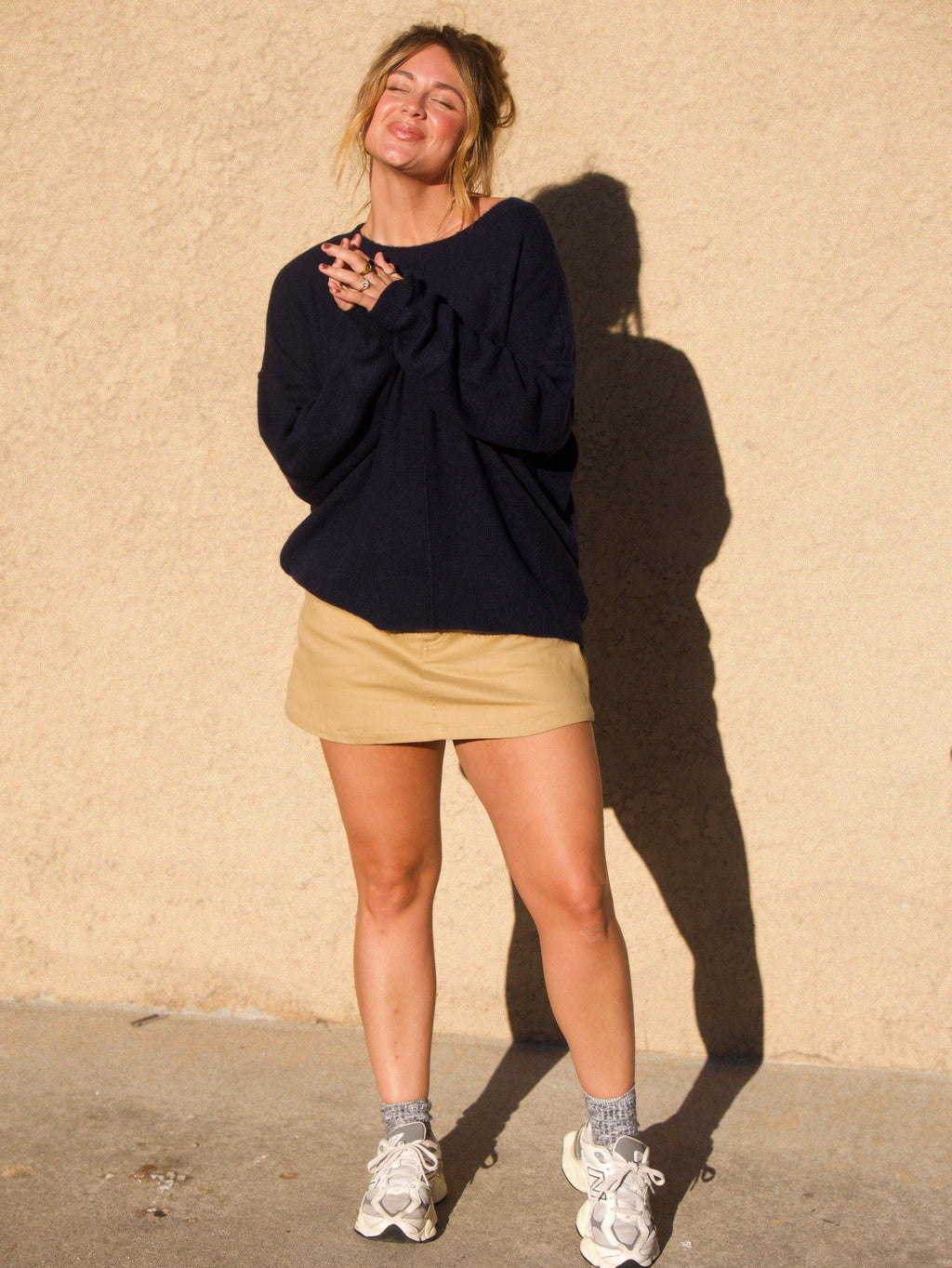Navy Soft Sweater