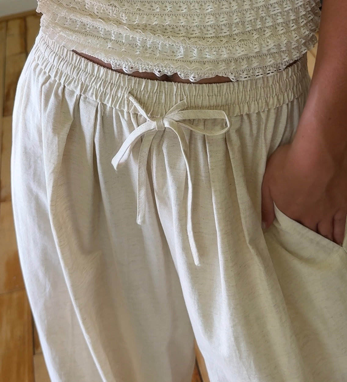 Cotton Linen Pants