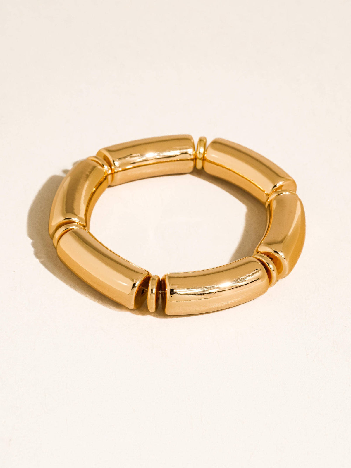 Aira 18K Gold Non-Tarnish Chunky Leopard Resin Bangle Set