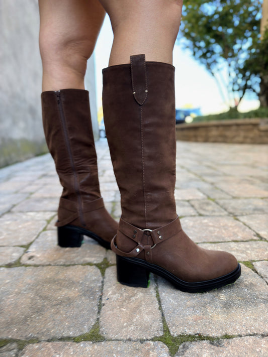 Chocolate Knee High Boot