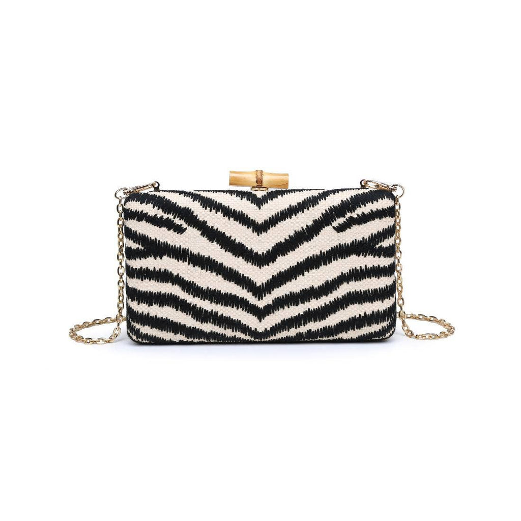 Collectique Dorit Evening Bag Bags Urban Expressions Black Natural Collectique Black Natural Urban Expressions Bags Dorit Evening Bag