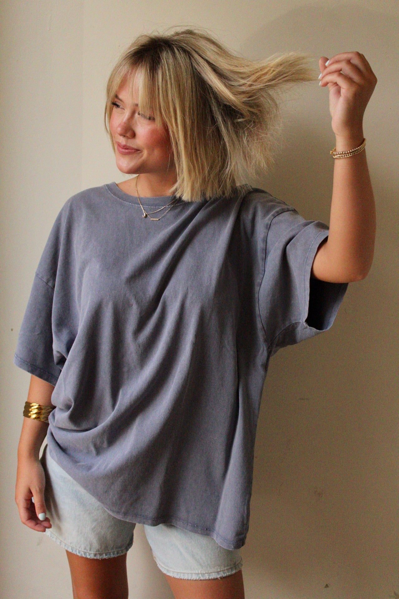 Collectique Dad Tee Top Collectique Pink / Small