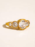 Collectique Irid 18K Gold Non-Tarnish Multi CZ Statement Ring Rings Flânerie by MAIQ Yellow Gold / 8 Collectique Yellow Gold / 8 Flânerie by MAIQ Rings Irid 18K Gold Non-Tarnish Multi CZ Statement Ring
