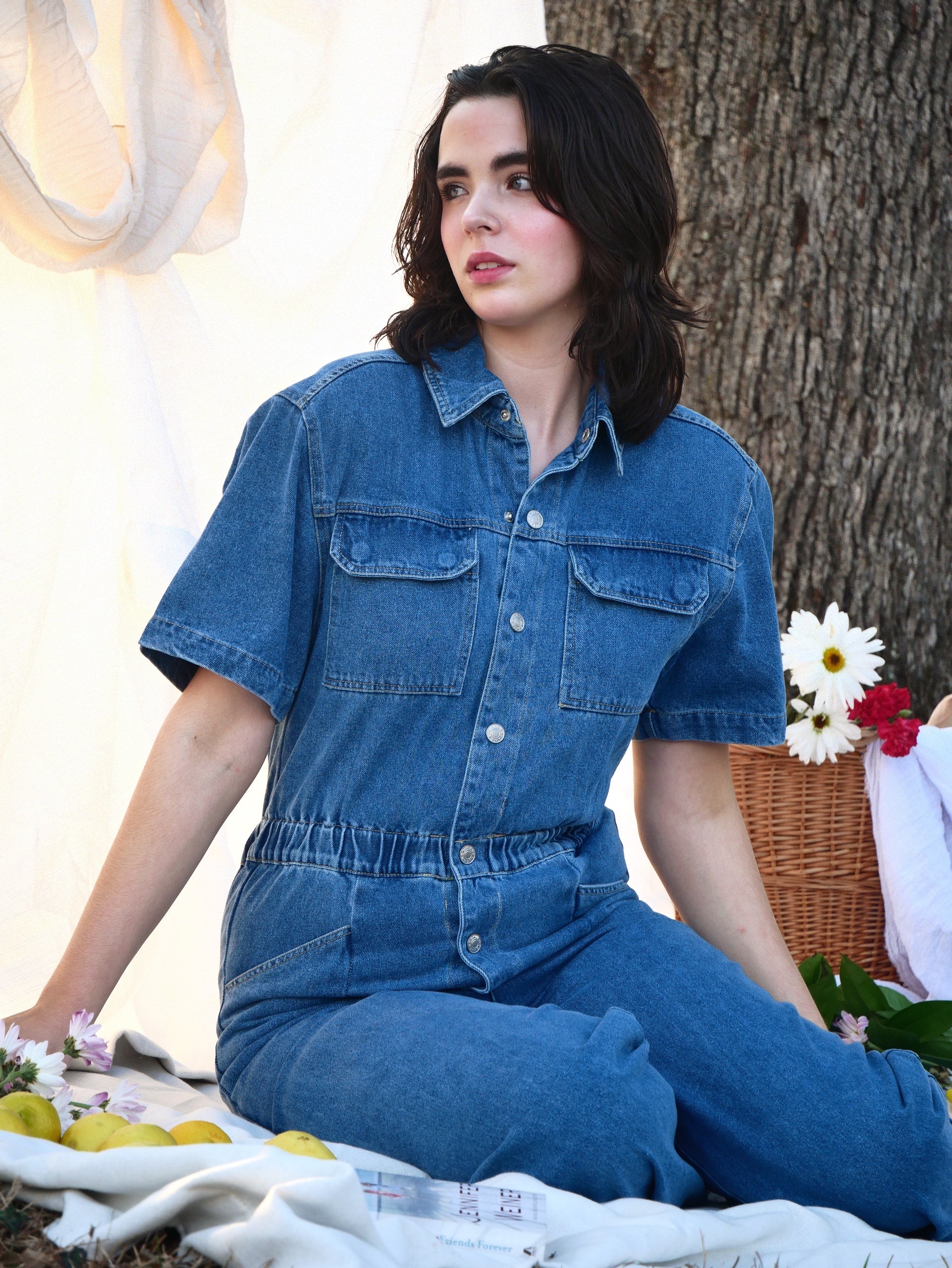 Bella denim Jumpsuit