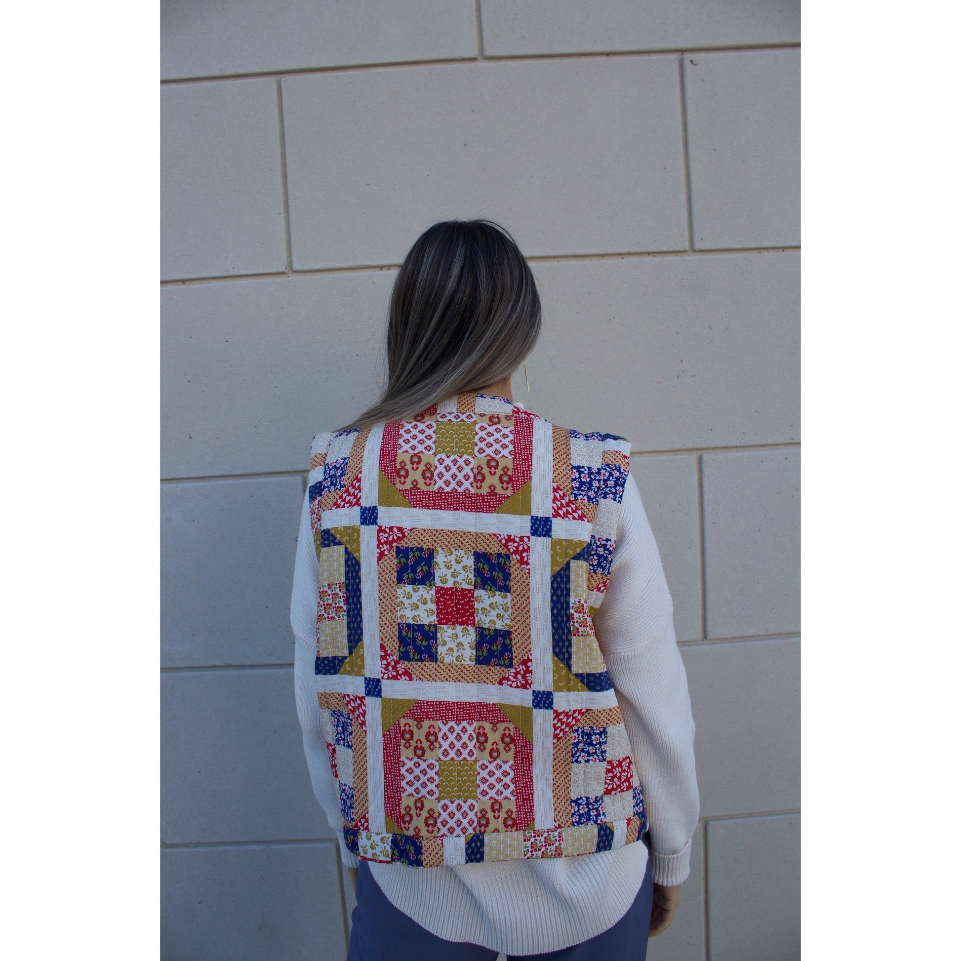 quilted styled vest